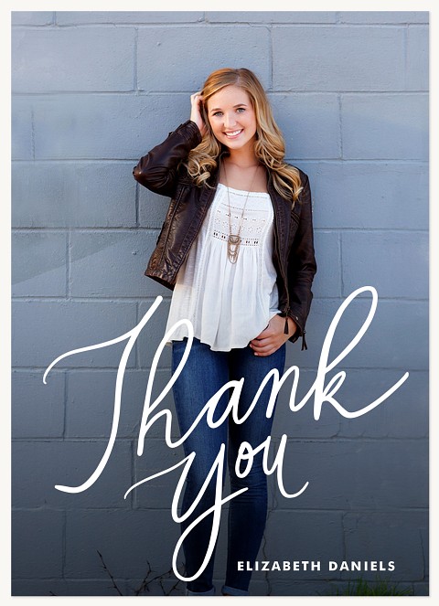 Minimal Modern Thank You Cards 