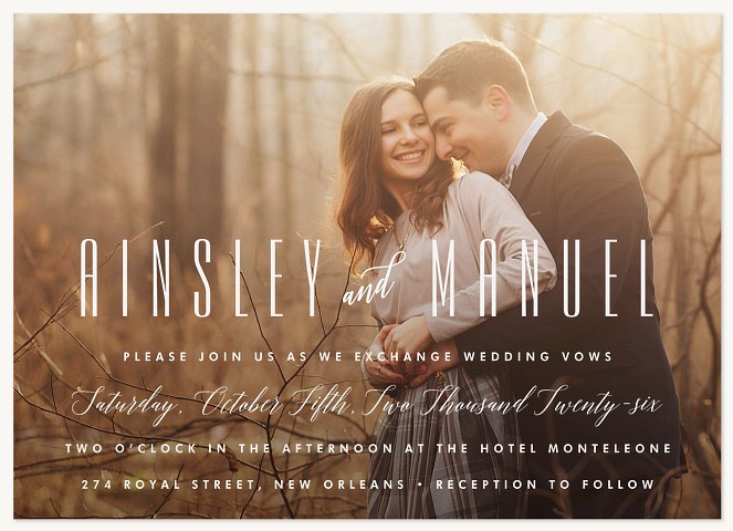 Picture of Elegance Wedding Invitations
