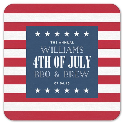 Stars & Stripes Custom Coasters