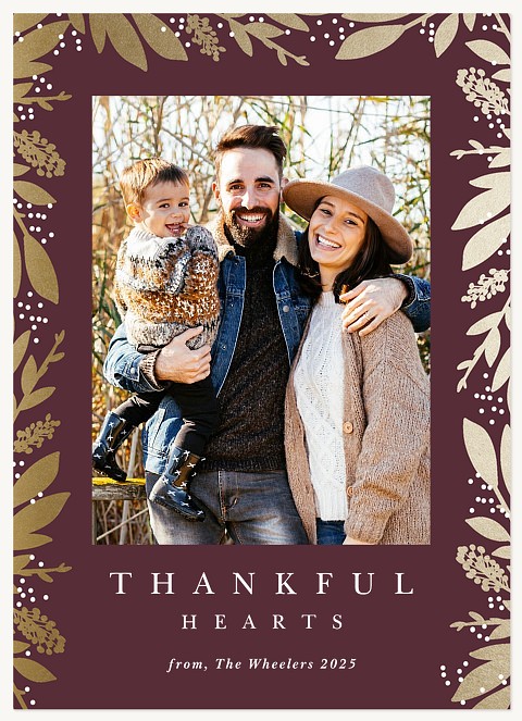 Thankful Hearts Thanksgiving Cards