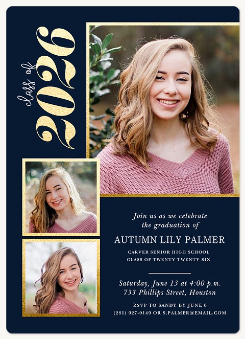 Roaring Success Graduation Announcements