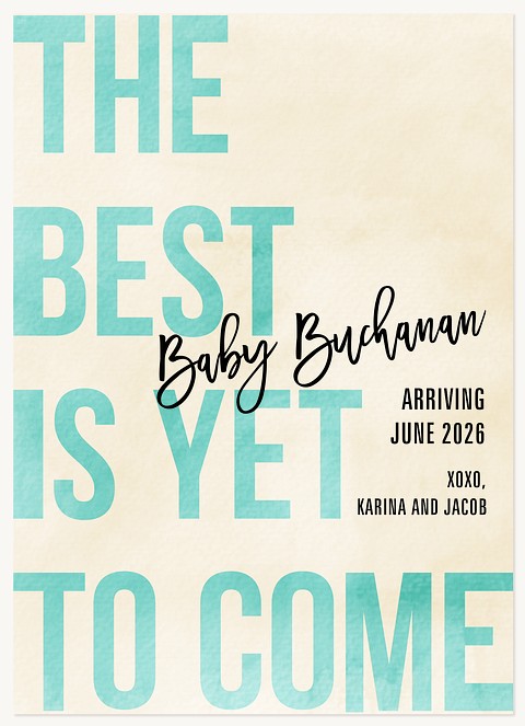 Vintage Best Pregnancy Announcements