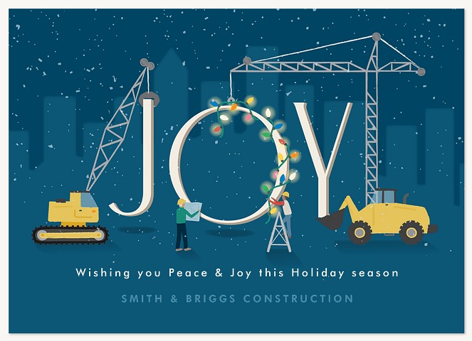 Building Joy Business Holiday Cards