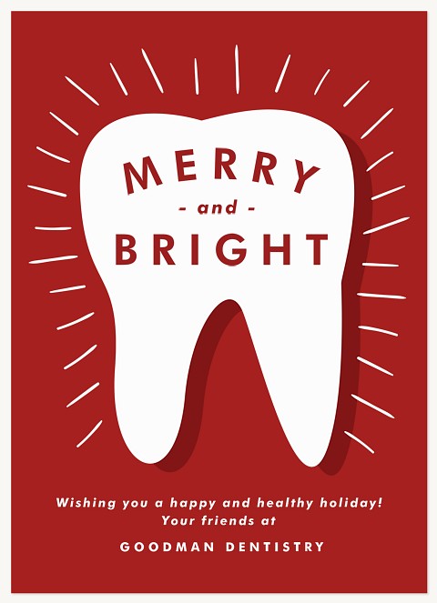 Dental Wishes Business Holiday Cards