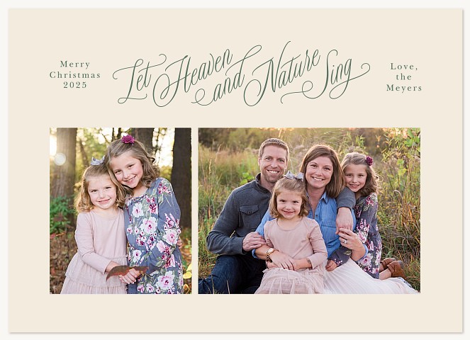 Simple Song Christmas Cards