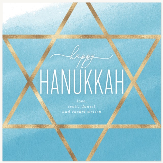Star Hanukkah Cards
