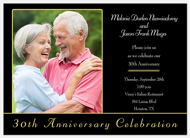 Still In Love Anniversary Invitations