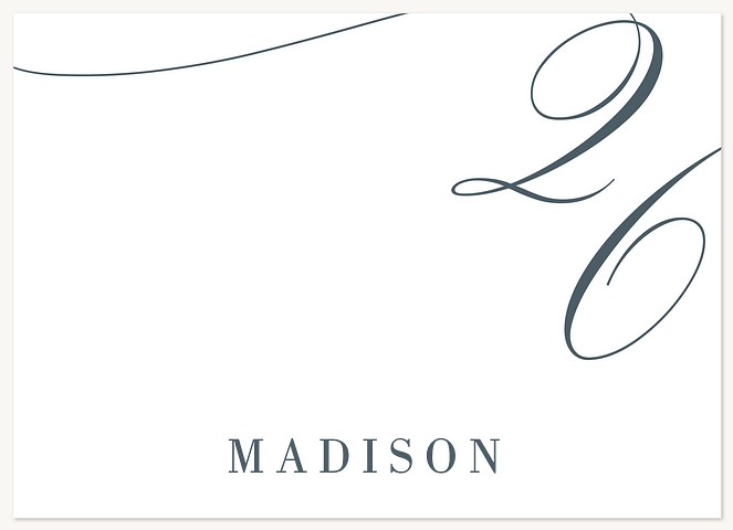 With Flourish Thank You Cards 