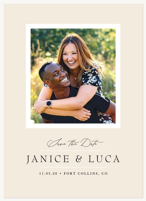 Pen & Promise Save the Date Cards