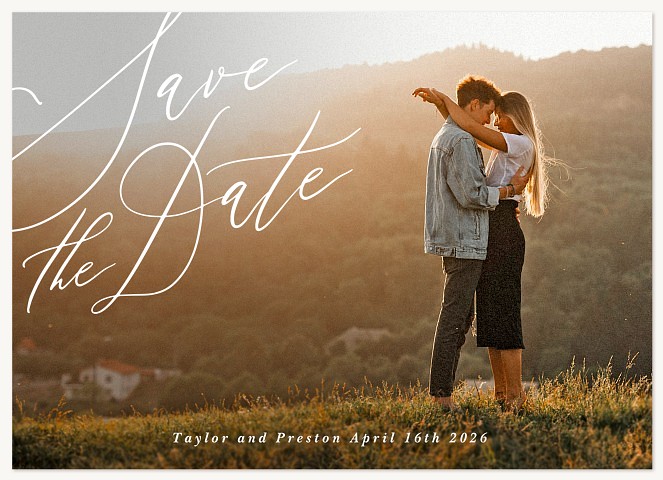 Full Of Love Save the Date Cards
