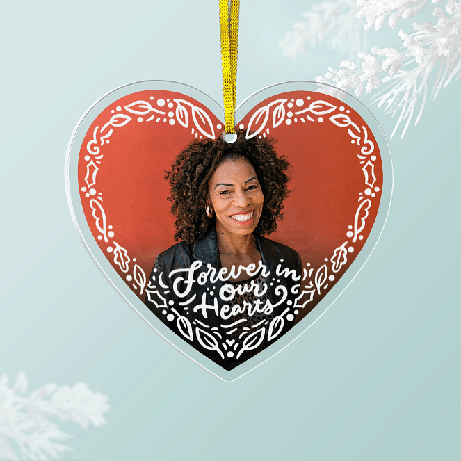 Heartfelt Tribute Personalized Ornaments