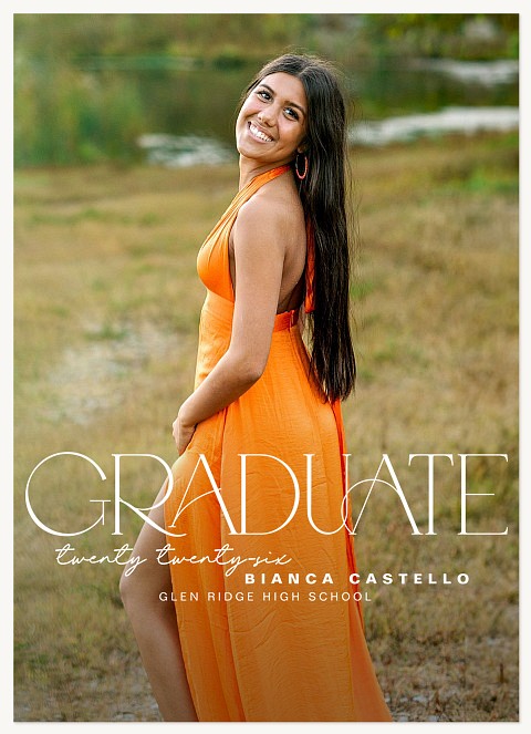 Clean & Classic Graduation Cards