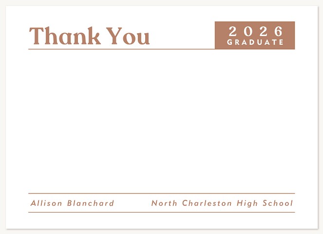 Thank You Headline Thank You Cards 