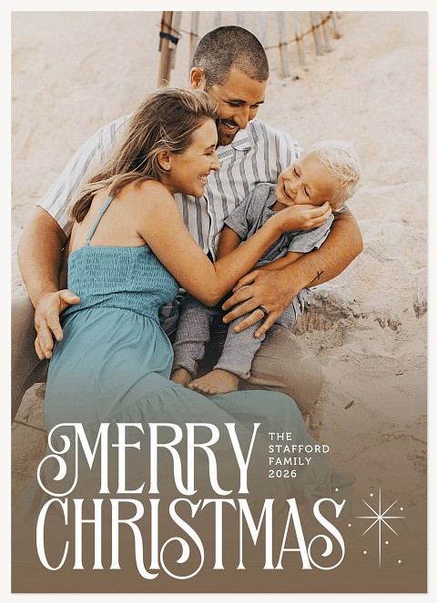 Joyful Whimsy Personalized Holiday Cards