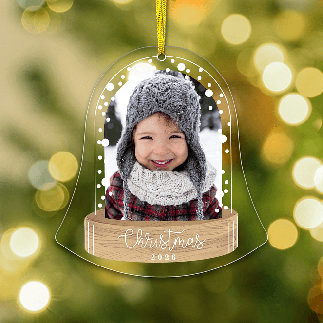 Snow Globe Wonder Personalized Ornaments