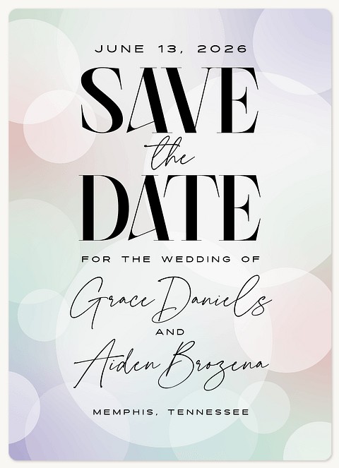 Spotlight Save the Date Magnets