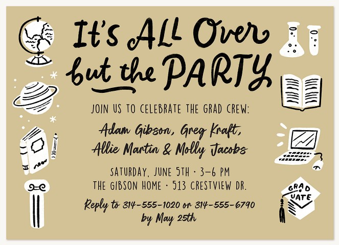 The After Party Graduation Cards