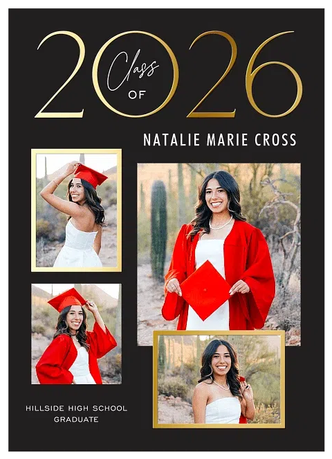 The Bold Yearmark Graduation Cards