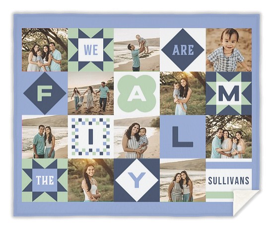We Are Family Custom Blankets
