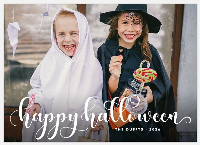 October Occasion Halloween Photo Cards