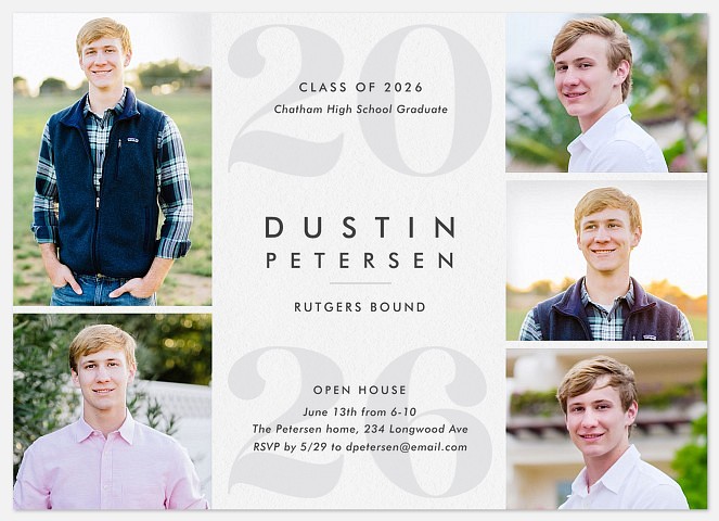 Mod Scrapbook Graduation Cards