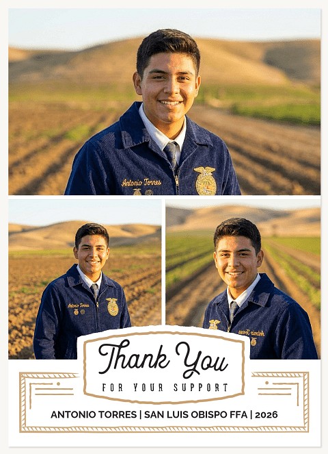 Badge Thank You Thank You Cards 