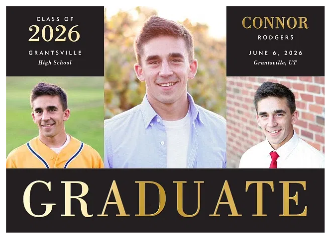 Radiant Graduate Graduation Announcements