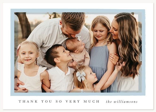 Painted Border Thank You Cards 