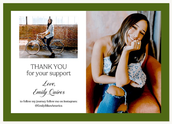 Grateful Note Thank You Cards 
