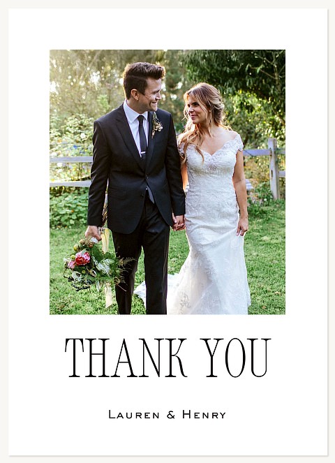 Timeless Charm Thank You Cards 