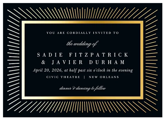 Radiance Wedding Invitations