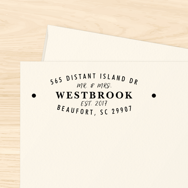 From the Couple | Custom Rubber Stamps