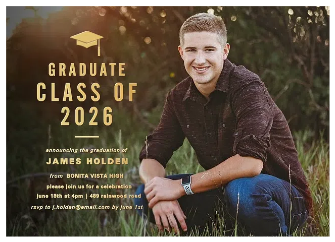 Scholarly Side Graduation Announcements