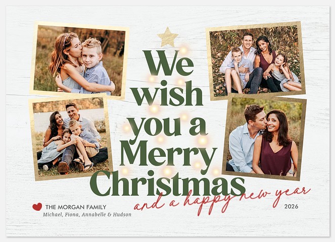 Oh Christmas Tree Holiday Photo Cards