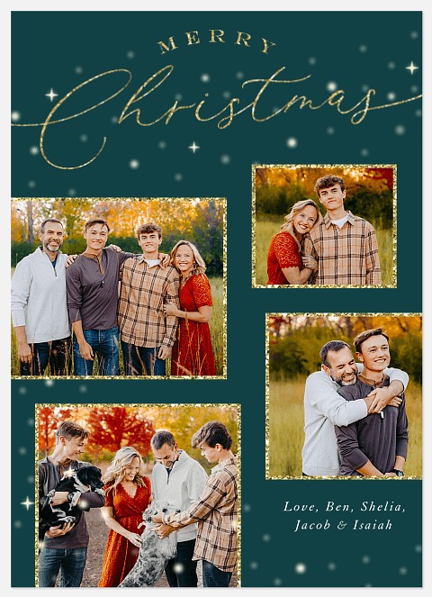 Glitter Gallery Holiday Photo Cards