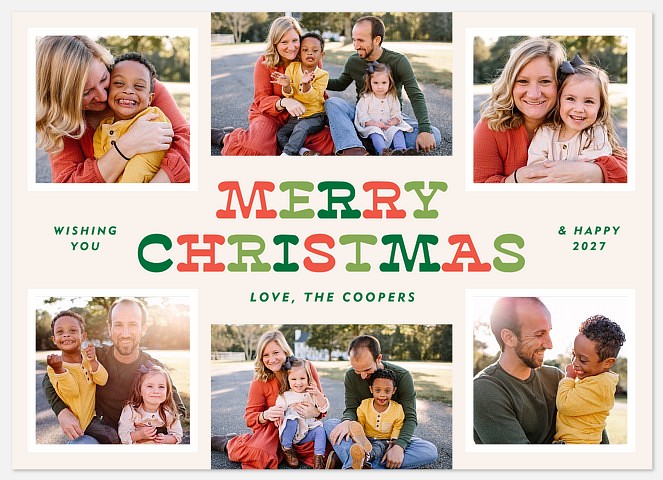 Little Workshop Holiday Photo Cards