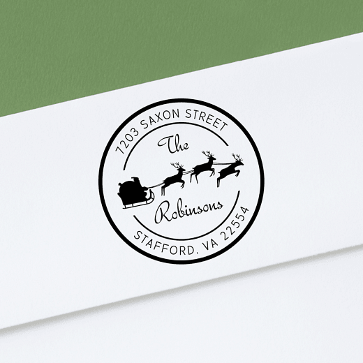 Santa Mail | Custom Rubber Stamps