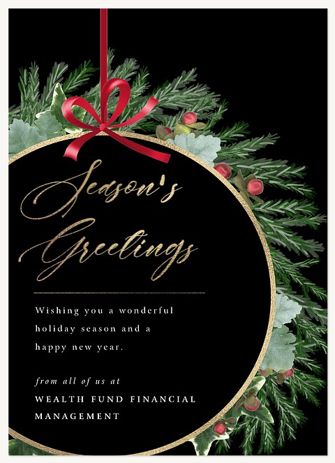 Classic Greetings Business Holiday Cards