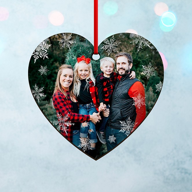 Snowflakes Personalized Ornaments