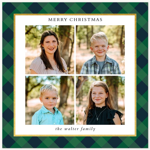 Holiday Square Personalized Holiday Cards