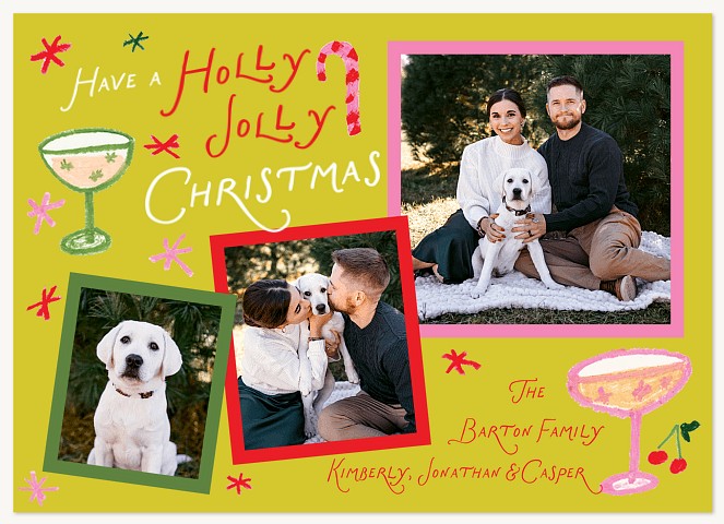 Cup of Cheer Personalized Holiday Cards
