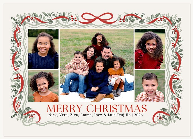 Petite Greens Personalized Holiday Cards