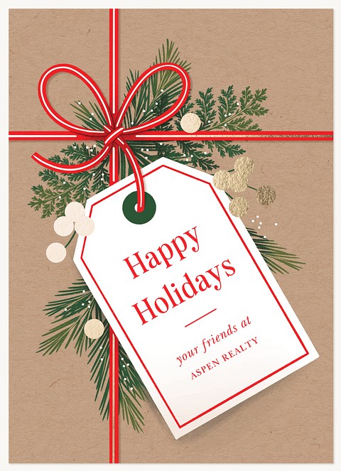 Happy Gifting Business Holiday Cards
