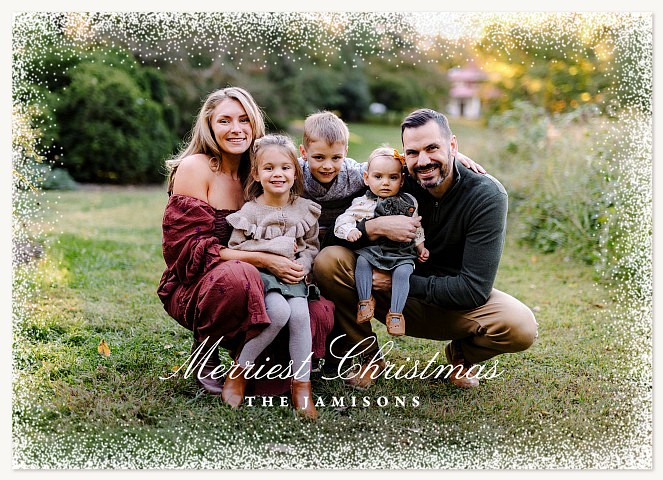 Simply Sweet Personalized Holiday Cards