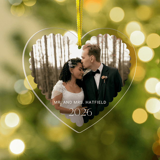 Cherished Vows Personalized Ornaments