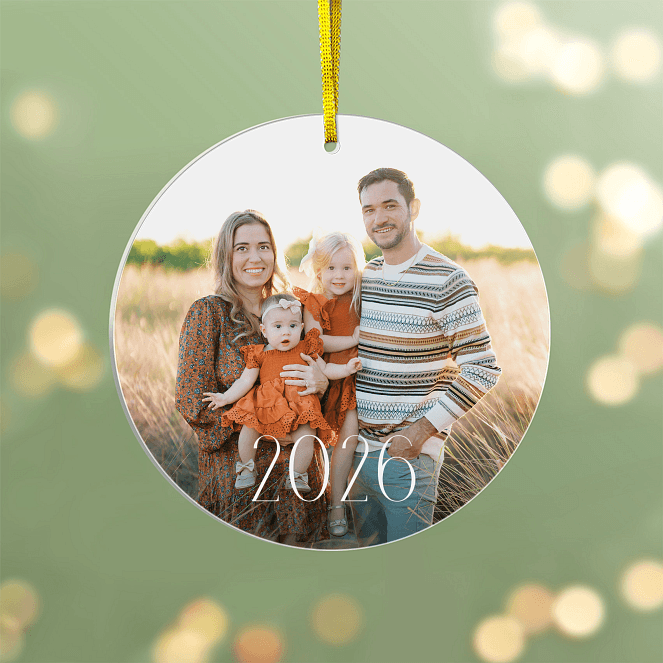 Yearly Keepsake Personalized Ornaments