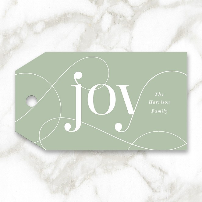 Continuous Joy Custom Gift Tags