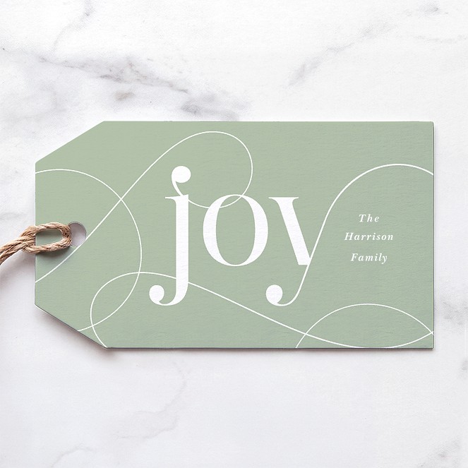 Continuous Joy Custom Gift Tags
