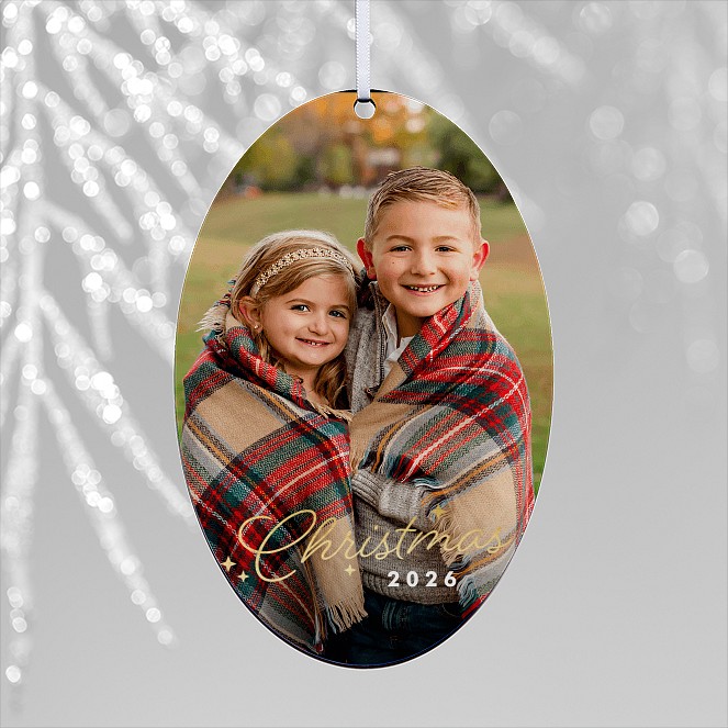 Starlit Keepsake Personalized Ornaments