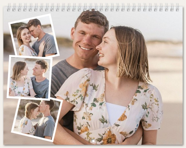 Snapshot Collage Calendar Custom Photo Calendars
